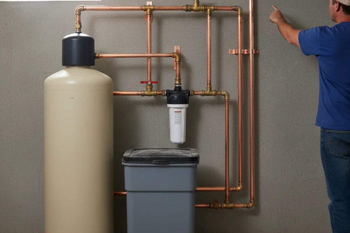 Whole-house water treatment system installed in Creston